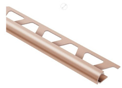 Schluter Rondec 8' Satin Copper Profile